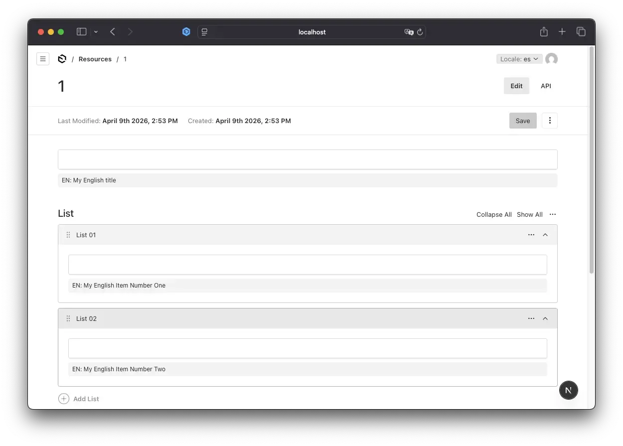 Screenshot demonstrating hints